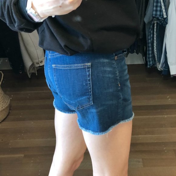J. Crew mid-rise denim shorts, size 25 - Picture 5 of 7